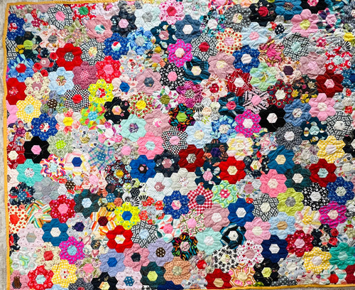 Mountain Meadow,  A Finished Quilt