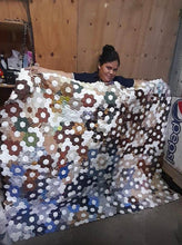 Load image into Gallery viewer, Shaken Earth, A Finished Quilt