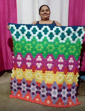 Load image into Gallery viewer, Pressed Flowers, A Finished Quilt