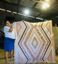 Load image into Gallery viewer, Peaches and Cream, A Finished Quilt