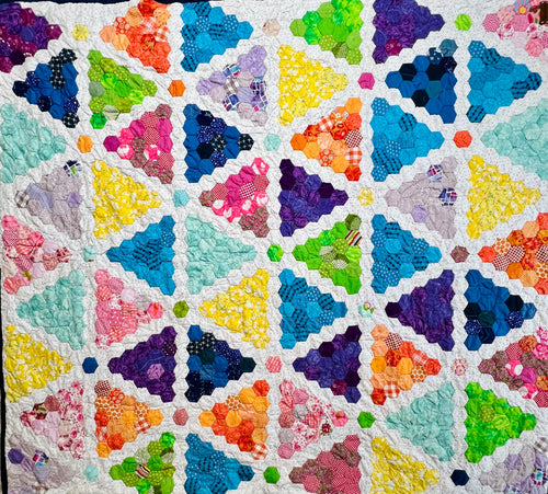 Birthday Cake, A Finished Quilt