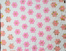 Load image into Gallery viewer, Bashful Daisies, A Finished Quilt