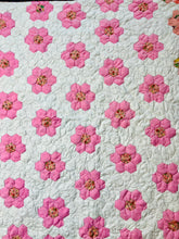 Load image into Gallery viewer, Bashful Daisies, A Finished Quilt