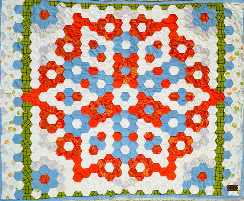 The Compass, A Finished Quilt