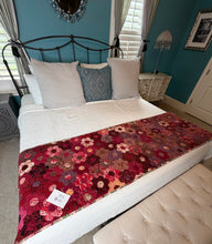 Load image into Gallery viewer, Lady In Red, A Finished Table Runner or Bed End