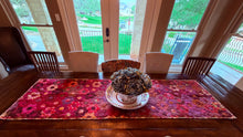 Load image into Gallery viewer, Lady In Red, A Finished Table Runner or Bed End