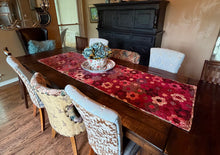 Load image into Gallery viewer, Lady In Red, A Finished Table Runner or Bed End
