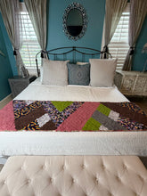 Load image into Gallery viewer, Good Times Are Here Again, A Finished Table Runner or Bed End