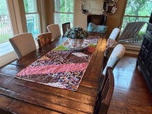 Load image into Gallery viewer, Good Times Are Here Again, A Finished Table Runner or Bed End