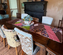 Load image into Gallery viewer, Good Times Are Here Again, A Finished Table Runner or Bed End