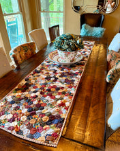 Load image into Gallery viewer, Tea Leaves, A Finished Table Runner or Bed End