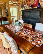 Load image into Gallery viewer, Tea Leaves, A Finished Table Runner or Bed End