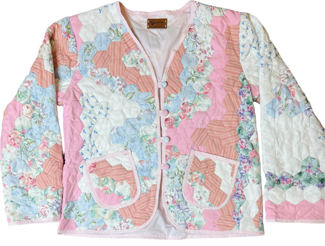 Sydney, Quilted Jacket with Buttons