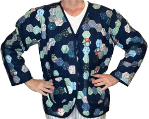 Halifax, Quilted Jacket with Buttons