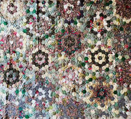 Floral Unity, An Unfinished Quilt Top