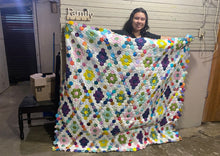 Load image into Gallery viewer, Highway to Your Happy Place, A Finished Quilt