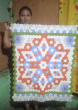 Load image into Gallery viewer, The Compass, A Finished Quilt