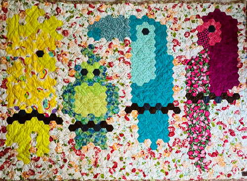 Island Birds, A Finished Quilt