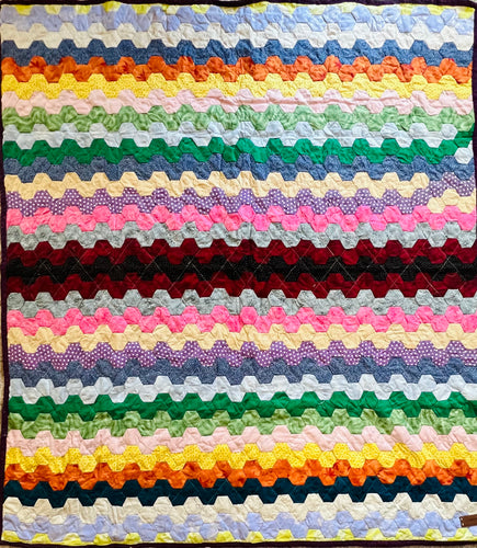 Pizzo of Pompei, A Finished Quilt