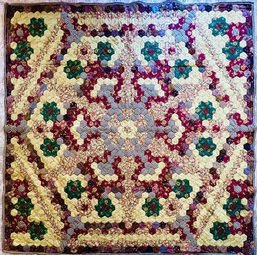 Wild Sunflower, A Finished Quilt