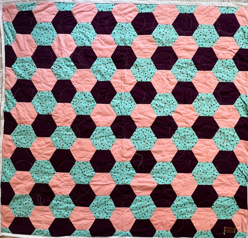 Kendy's Miracle, A Finished Comfort Quilt