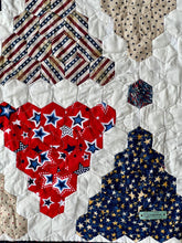 Load image into Gallery viewer, Patriotic Celebration, A Finished Quilt