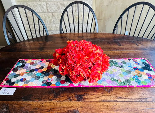 Hopeful, A Finished Table Runner