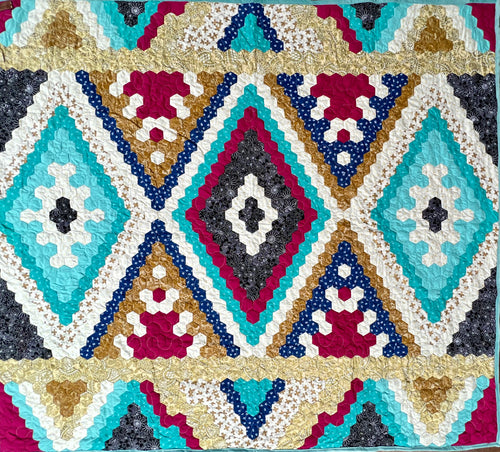 Valley of the Kings, A Finished Quilt