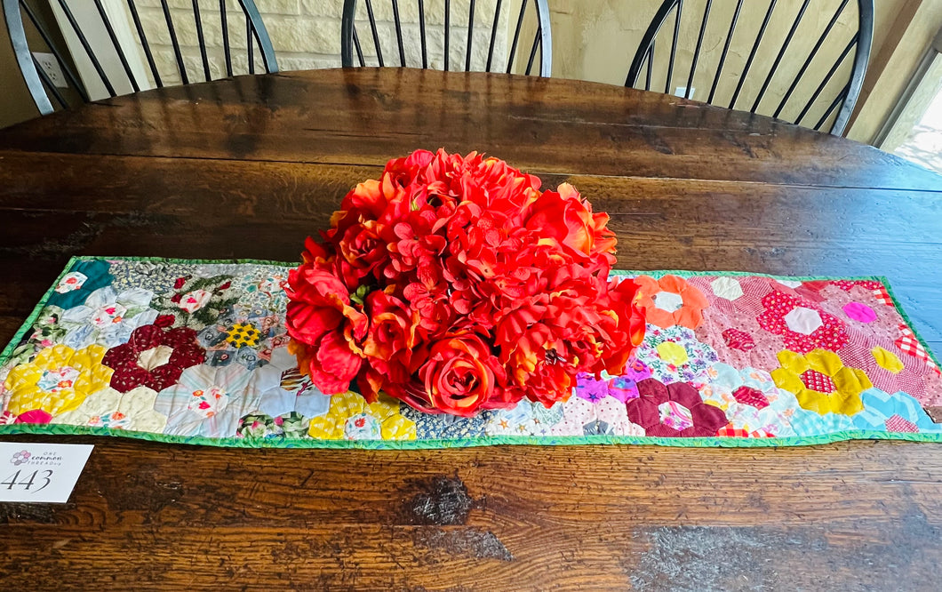 English Treasure, A Finished Table Runner