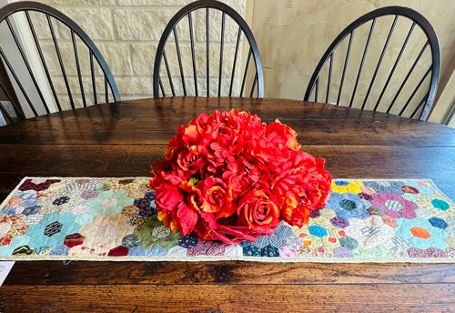 Happy Times, A Finished Table Runner