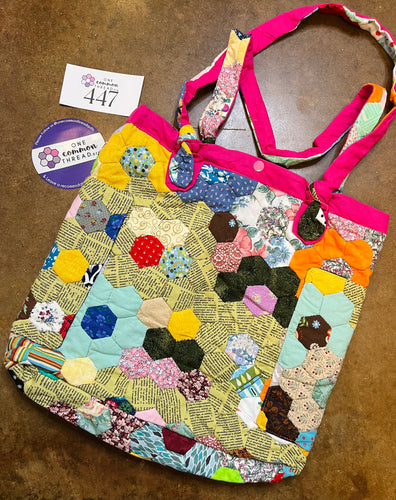 Virginia Beach, Multi Pocket Hexagon Bag