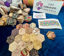 Load image into Gallery viewer, Sands of Time, 1&quot; Hexagon Table Runner Kit, 350 pieces