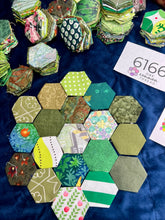 Load image into Gallery viewer, Fresh Garden Grove, 1&quot; Hexagon Table Runner Kit, 350 pieces