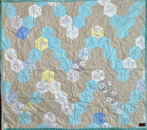 Dumbo Baby, A Finished Baby Quilt