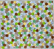 Load image into Gallery viewer, Day At the Zoo, A Finished Baby Quilt