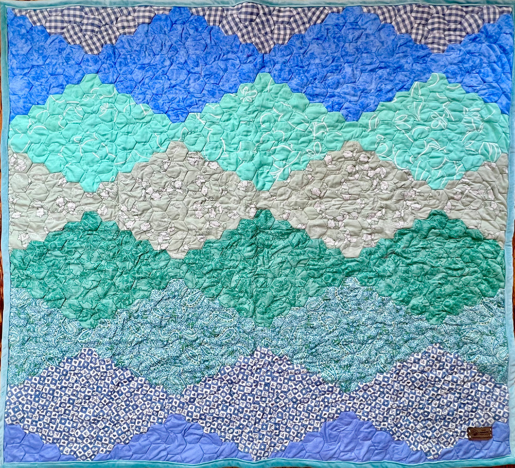 Sometimes the Smallest Things Take Up the Most Room In Your Heart, A Finished Baby Quilt