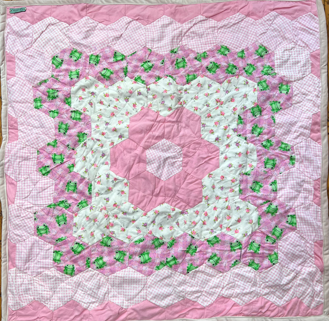 Exquisite Joy, A Finished Baby Quilt