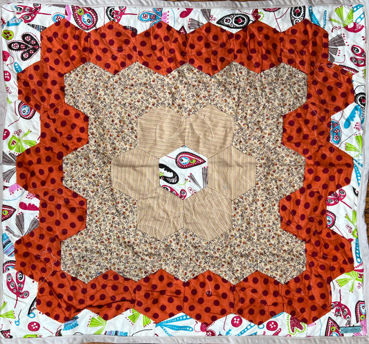 Cowgirl Up, A Finished Baby Quilt