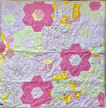 Load image into Gallery viewer, Baby Girl, A Finished Baby Quilt