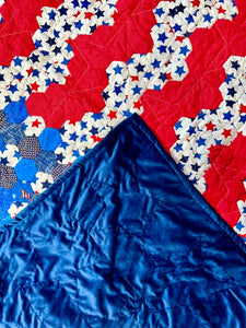 Glory Glory Hallelujah, A Finished Quilt