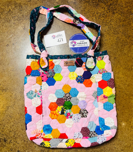 Junput Beach, Multi Pocket Hexagon Bag