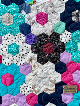 Load image into Gallery viewer, Turquoise Sanctuary, A Finished Quilt