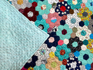 Turquoise Sanctuary, A Finished Quilt