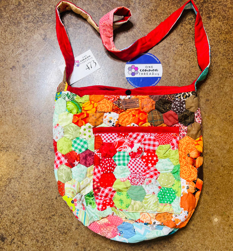 Flamenco Beach, Side Satchel Bucket Bag