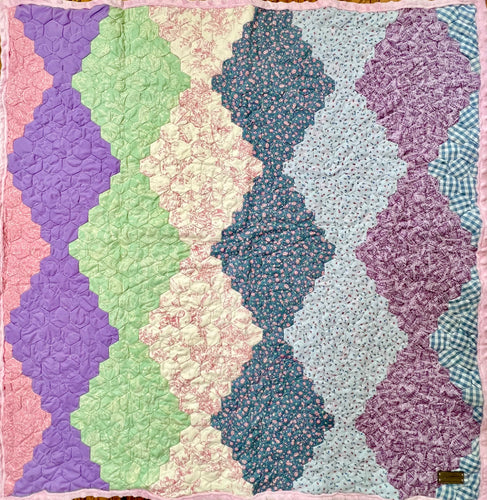 Frenchy Pink, A Finished Comfort Quilt