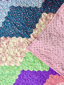 Frenchy Pink, A Finished Comfort Quilt