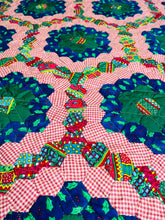 Load image into Gallery viewer, Christmas In Nottingham, A Finished Quilt