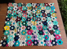 Load image into Gallery viewer, Turquoise Sanctuary, A Finished Quilt