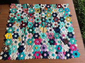 Turquoise Sanctuary, A Finished Quilt
