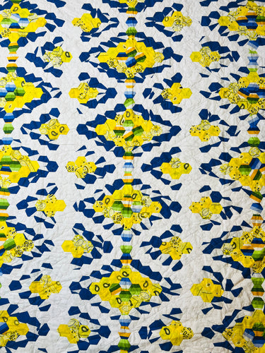 Yellow Rose Ranch,  A Finished Quilt